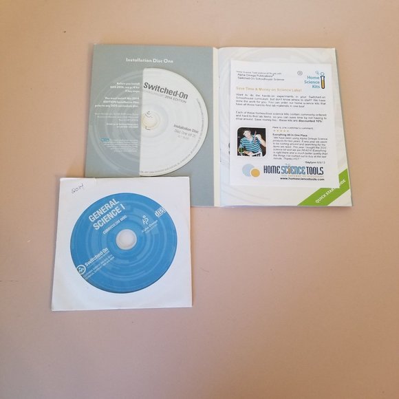 Switched Schoolhouse Home School CD Rom 7th Grade General Science 1 - Picture 1 of 3